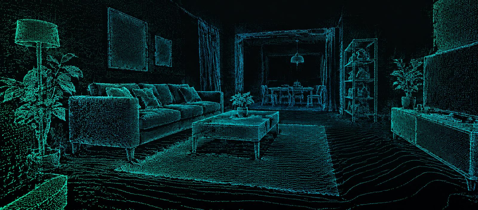 Stereo Perception & Semantic Segmentation technical visualization